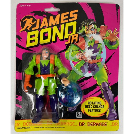 Dr. Derange MOC - James Bond Jr Hasbro 1991