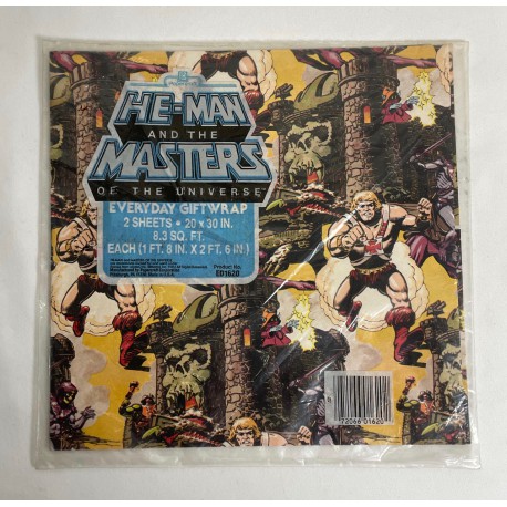 MOTU Giftwrapping MIP - 80s Masters of the Universe He-man