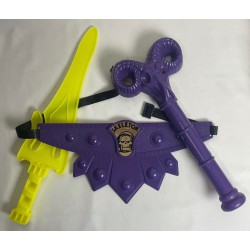 loose Skeletor Weapons Set - Havoc Staff/Belt/Sword HG 80s