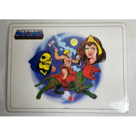 MOTU placemat BIG size 31 x 41,5cm Masters of the Universe He-man