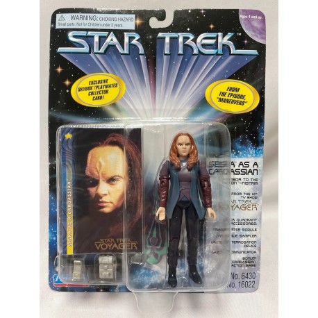 Seska as a Cardassian MOC – Star Trek Voyager Main Line Playmates 1996