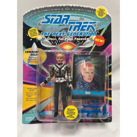 Commander Sela MOC – Star Trek The Next Generation Collector Series 7th Season Playmates 1995