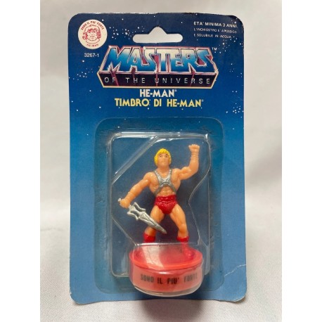 He-man Stamp MOC - Masters of the Universe - Mattel