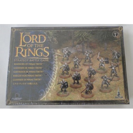 12 Models Warriors of Minas Tirith, The Lord of the Rings, Strategy Battle Game, MIB. Games Workshop, Citadel 2011.