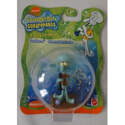 Squidward from SpongeBob with clarinet MOC - Mattel