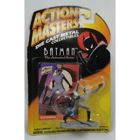 Catwoman MOC - Batman Action Masters Kenner 1994 - DIE CAST metal DC