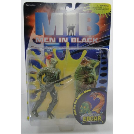 Alien Attack Edgar MOC - MIB Men in Black - Galoob 1997