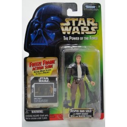 Bespin Han Solo Feeze Frame slide MOC - Power of the Force - Kenner