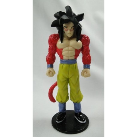 Goku Super Saiyan 4 figure on stand