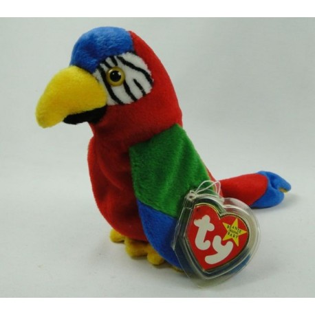 Jabber the Parrot - TY Beanie Baby original 1996