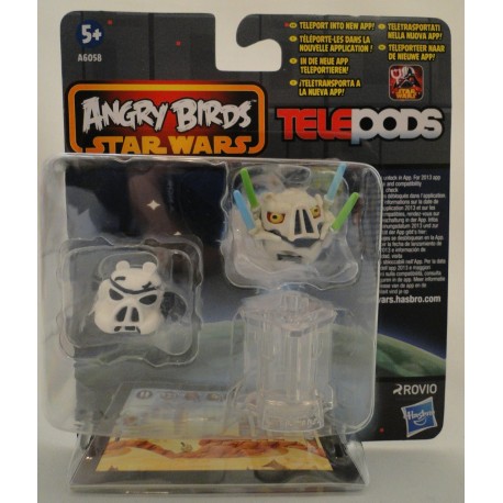 Stormtrooper and Generl Grievous MOC - Star Wars Angry Birds Telepods