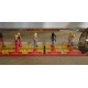 Barbie Line-up SHOP DISPLAY MEGA BLOCKS mini figures