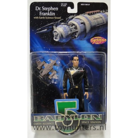 Dr. Stephen Franklin MOC - Babylon 5 - Preview Exclusive