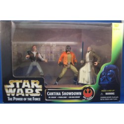 Cantina Showdown - Dr. Evazan, Ponda Baba, Obi-Wan Kenobi MIB US - Star Wars Kenner POTF