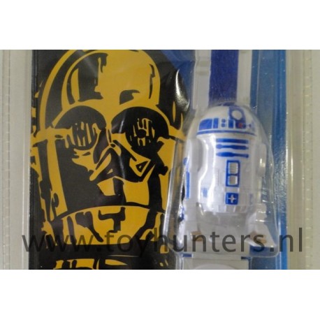 R2-D2 Watch it loose with card NEED BATTERIES