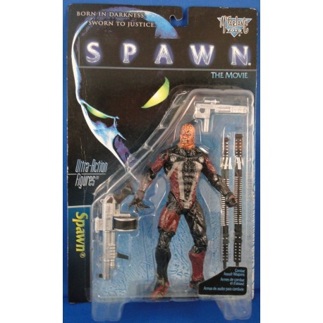 Spawn unmasked- Spawn The Movie figure VARIANT MOC Horror McFarlane Toys NEca