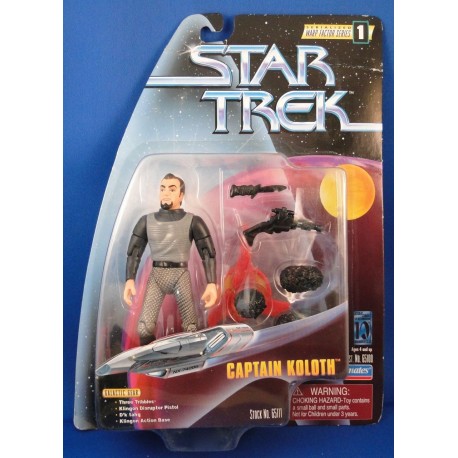 Captain Koloth - Star Trek Warp Factor Series 1 MOC - Star Trek Science Fiction Playmates