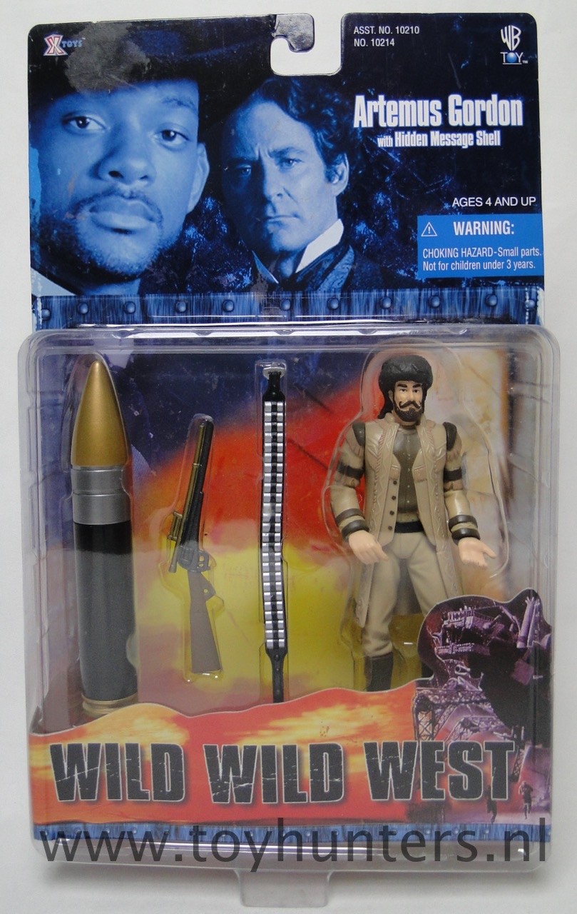 Xtoys Wild Wild West Artemus Gordon Hidden Message Shell MOC 