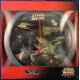 Space Battle 3D Wall Clock Revolving Naboo Starfighter - Star Wars Episode I MIB - Star Wars Kenner POTF