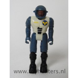 Lt. Bob T. Rodgers, no screen - Mattel 1986 Coleco