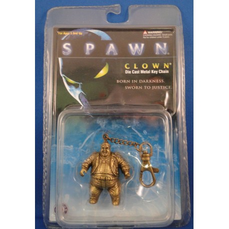 Spawn Clown keychain Die Cast Metal