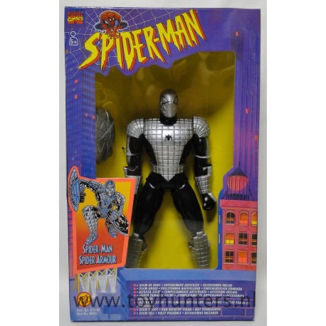 Spider-Man Spider Armour 10 inch MIB Toybiz Marvel