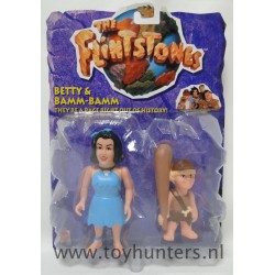 Betty and Bamm-Bamm MOC - The Flintstones Movie - Mattel 1993