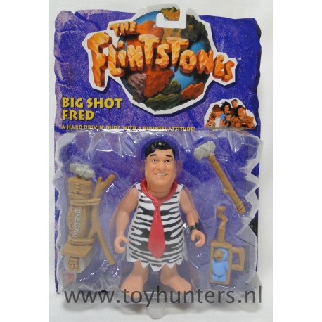 Big Shot Fred Flintstone MOC - The Flintstones Movie - Mattel 1993