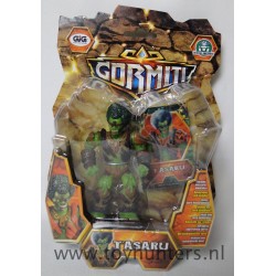 Tasaru with 3D card MOC - 10CM Action Figure Gormiti