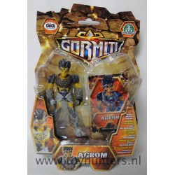 Agrom with 3D card MOC - 10CM Action Figure Gormiti