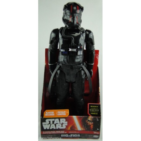 TIE Fighter Special Forces Pilot 45cm Red Stripes Big Size Jakks