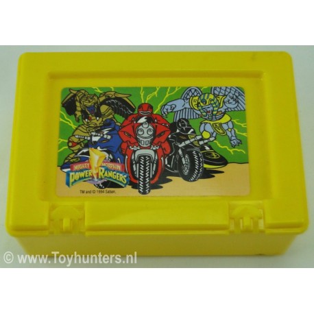 Power Rangers Lunchbox Yellow no 1 - Bluebird 1994 Saban