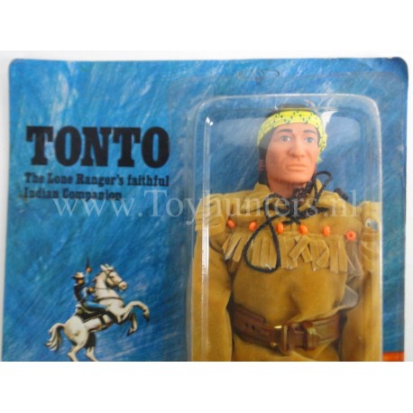 Tonto MOC no cracks C9+ Marx Toys The Lone Ranger