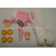 Overalls & Bunny Suit - MLP Pony Wear - Hasbro 1985