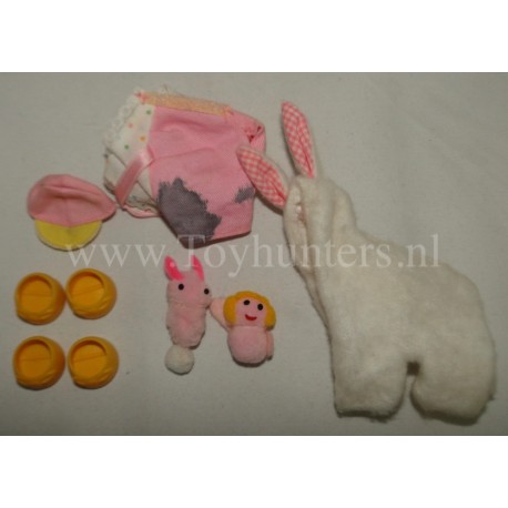 Overalls & Bunny Suit - MLP Pony Wear - Hasbro 1985