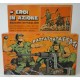 Machine Gun Crew with Box - Heroes in Action - Mattel 1975 Italy