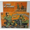 Machine Gun Crew with Box - Heroes in Action - Mattel 1975 Italy
