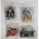4x Batman McDonalds 1993 Happy Meal toys w/boxes- Animated Series