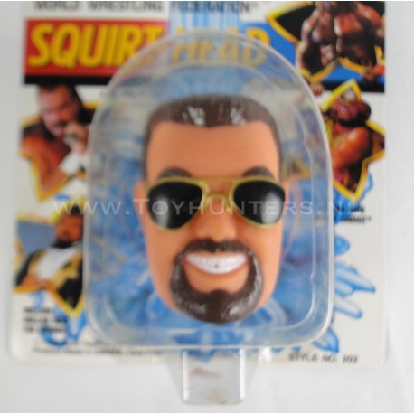 Big Boss Man Squirt Head MOC - WWF 1990 Multi Toys
