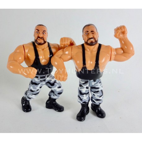 The Bushwhackers Butch and Luke - Series 2 - WWF Hasbro 1991
