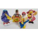 4x Wind Up Band Set 1993 Mcdonalds Happy Meal Toys