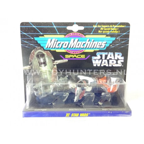 set of 4x Podracing Star Wars Micro Machines Episode I Hasbro 1999