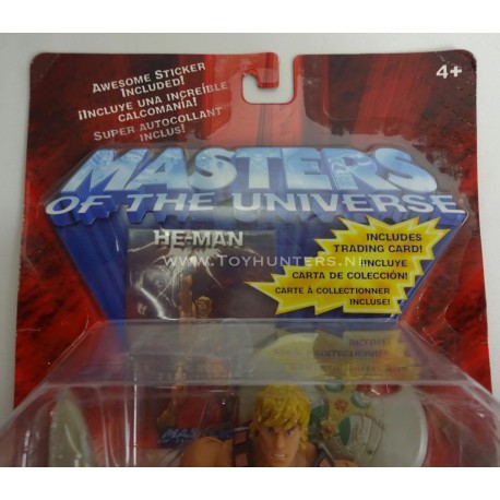 He-man K-Mart exclusive w/ Trading Card MOC 200X