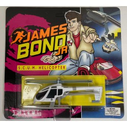 S.C.U.M. Helicopter MOC - James Bond Jr ERTL 1992